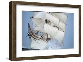 Statsraad Lehmkuhl-Philip Plisson-Framed Art Print