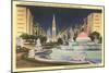 Statuary, Buildings, World's Fair, San Francisco, California-null-Mounted Art Print