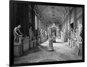 Statuary Gallery at the Vatican Museum-null-Framed Photographic Print