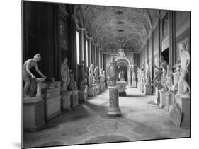 Statuary Gallery at the Vatican Museum-null-Mounted Photographic Print