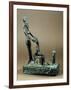 Statuary Group Representing the Sacred Triad of Osiris-null-Framed Giclee Print