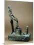 Statuary Group Representing the Sacred Triad of Osiris-null-Mounted Premium Giclee Print