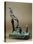 Statuary Group Representing the Sacred Triad of Osiris-null-Stretched Canvas