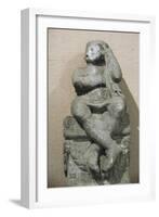 Statue, 3rd Century BC, Byllis, Albania, Tirana, National Archaeological Museum, Inside-null-Framed Giclee Print