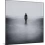 Statue Alone on Beach-Craig Roberts-Mounted Photographic Print