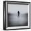 Statue Alone on Beach-Craig Roberts-Framed Photographic Print