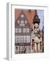 Statue and Architecture of the Main Square, Bremen, Germany.-R Richardson R Richardson-Framed Photographic Print