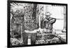 Statue and Fountain, Crans-Montana, Switzerland, 2009-Vincent Alexander Booth-Framed Giclee Print