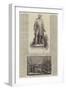 Statue and Monument of the Late Sir John Franklin in Waterloo-Place-null-Framed Giclee Print