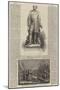 Statue and Monument of the Late Sir John Franklin in Waterloo-Place-null-Mounted Giclee Print