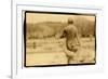 Statue and serpent, Luxembourg Gardens, Paris-Theo Westenberger-Framed Photographic Print