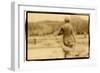 Statue and serpent, Luxembourg Gardens, Paris-Theo Westenberger-Framed Photographic Print