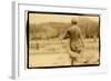 Statue and serpent, Luxembourg Gardens, Paris-Theo Westenberger-Framed Photographic Print