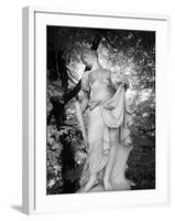 Statue at Baroque Garden, Heidenau, Germany-Simon Marsden-Framed Giclee Print