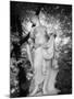 Statue at Baroque Garden, Heidenau, Germany-Simon Marsden-Mounted Giclee Print