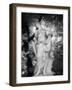 Statue at Baroque Garden, Heidenau, Germany-Simon Marsden-Framed Giclee Print