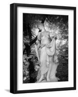 Statue at Baroque Garden, Heidenau, Germany-Simon Marsden-Framed Giclee Print