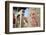 Statue at Bhagwati Shiva Temple, Dhulikhel, Kathmandu Valley, Nepal, Asia-Ian Trower-Framed Photographic Print