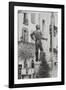 Statue at Cannet, 2014-Vincent Alexander Booth-Framed Photographic Print