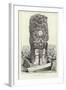 Statue at Copan-null-Framed Giclee Print