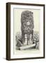 Statue at Copan-null-Framed Giclee Print