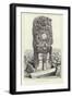 Statue at Copan-null-Framed Giclee Print