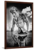 Statue at Duncombe Park, Yorkshire, England-Simon Marsden-Framed Giclee Print