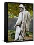 Statue at Korean War Memorial, Washington DC, USA-Scott T. Smith-Framed Stretched Canvas