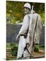 Statue at Korean War Memorial, Washington DC, USA-Scott T. Smith-Mounted Photographic Print