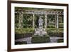 Statue at The Breakers in Newport Rhode Island-null-Framed Photo