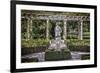 Statue at The Breakers in Newport Rhode Island-null-Framed Photo
