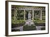 Statue at The Breakers in Newport Rhode Island-null-Framed Photo