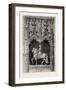 Statue at the Chateau of Blois, France, 1871-null-Framed Giclee Print