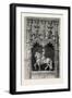 Statue at the Chateau of Blois, France, 1871-null-Framed Giclee Print