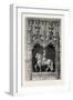 Statue at the Chateau of Blois, France, 1871-null-Framed Giclee Print