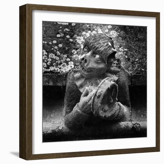 Statue at Toddington Manor, Gloucestershire, England-Simon Marsden-Framed Giclee Print