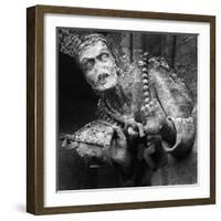 Statue at Toddington Manor, Gloucestershire, England-Simon Marsden-Framed Giclee Print