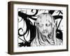 Statue at Veauce Chateau, Auvergne, France-Simon Marsden-Framed Giclee Print