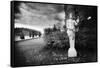 Statue at Versailles, France-Simon Marsden-Framed Stretched Canvas