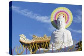 Statue at Vien Minh Pagoda, Ben Tre, Mekong Delta, Vietnam, Indochina, Southeast Asia, Asia-Ian Trower-Stretched Canvas