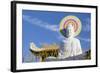 Statue at Vien Minh Pagoda, Ben Tre, Mekong Delta, Vietnam, Indochina, Southeast Asia, Asia-Ian Trower-Framed Photographic Print