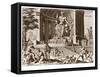 Statue at Zeus at Olympia, One of Ancient Seven Wonders of the World-null-Framed Stretched Canvas