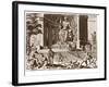 Statue at Zeus at Olympia, One of Ancient Seven Wonders of the World-null-Framed Photographic Print