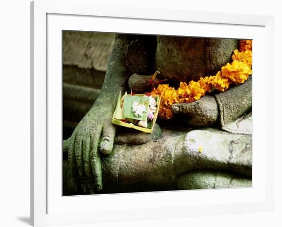 Statue, Bali, Indonesia-Angelo Cavalli-Framed Photographic Print