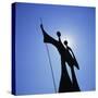Statue, Brasilia, Brazil, South America-Geoff Renner-Stretched Canvas