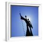 Statue, Brasilia, Brazil, South America-Geoff Renner-Framed Photographic Print