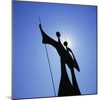 Statue, Brasilia, Brazil, South America-Geoff Renner-Mounted Photographic Print