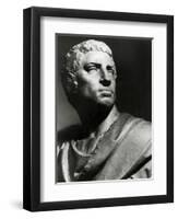 Statue Bust of Marcus Junius Brutus-null-Framed Photographic Print