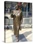 Statue by Tom Murphy of Bessie Braddock, Noted Member of Parliament for Liverpool-Ethel Davies-Stretched Canvas