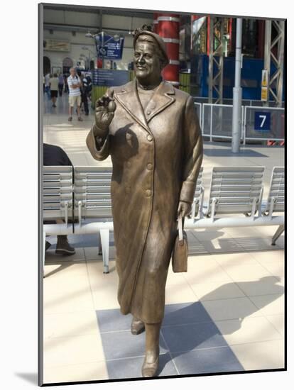 Statue by Tom Murphy of Bessie Braddock, Noted Member of Parliament for Liverpool-Ethel Davies-Mounted Photographic Print